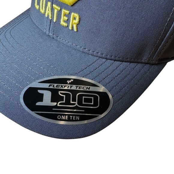 Cuater Travis Mathew Nero Snapback Golf Hat Dark Slate Yellow One Size NWT! - Picture 2 of 6